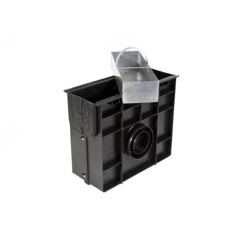 Пескоуловитель пластиковый NORMA DN150, класс нагрузки С250 500х210х470 (11542)