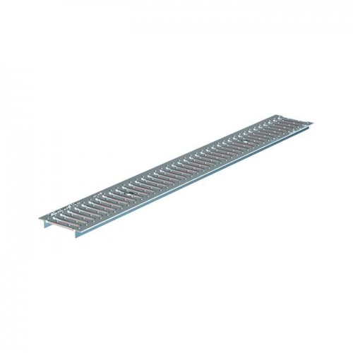 Водоотводная решётка штампованная нержавеющая Aquastok Norma 100 класс нагрузки А15 1000х135х22 (31042А)