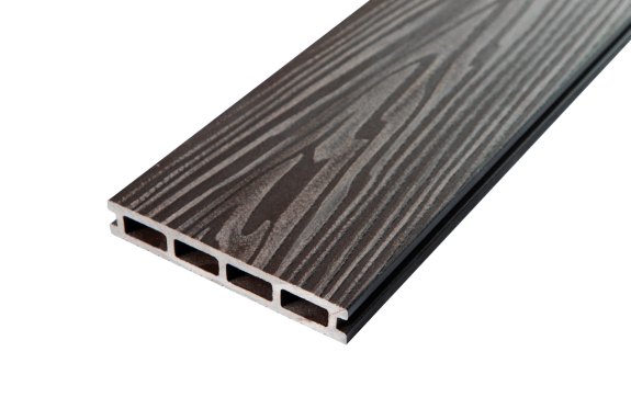 Террасная доска Grand Line 150х25мм 3D Винтаж Венге 4м