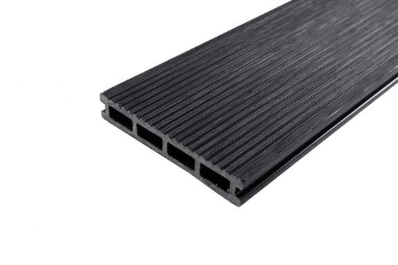 Террасная доска Grand Line 150х25мм 3D Винтаж Графит 3м