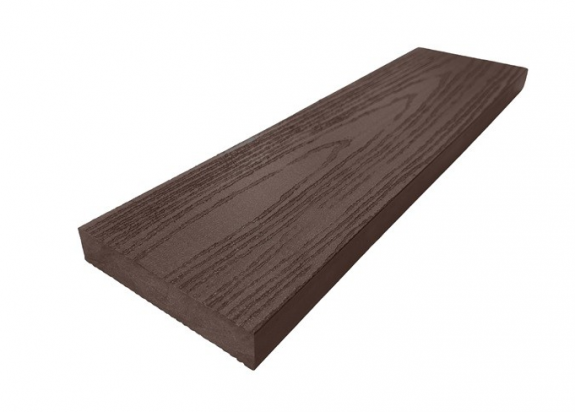 Террасная доска MasterDeck Massive вельвет и тиснение под дерево Венге 3м