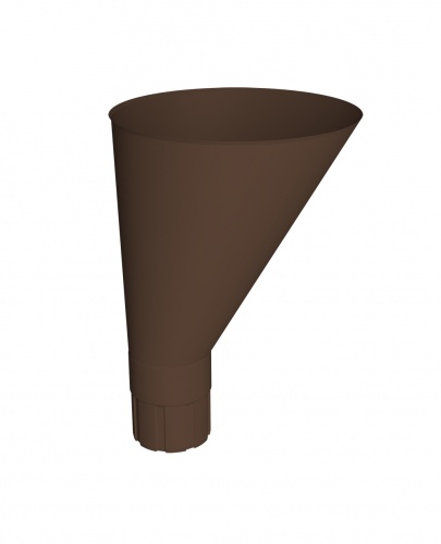 Воронка водосборная Vortex Project 150мм RAL 8017 шоколад