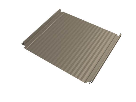 Кликфальц Double Pro Gofr 0,45 Drap TX RAL 1015
