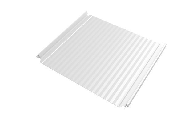 Кликфальц Double Pro Gofr 0,45 PE RAL 9003