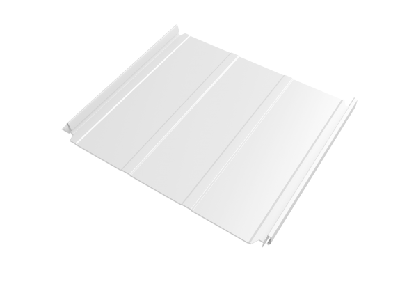 Кликфальц Double Pro Line 0,45 Drap RAL 9003