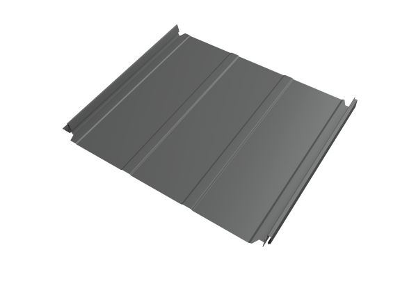 Кликфальц Double Pro Line 0,45 PE RAL 9006