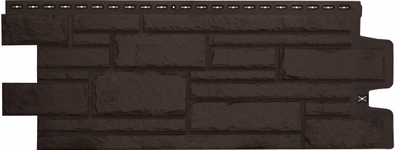 Фасадные панели GL КАМЕЛОТ, Classic шоколадный