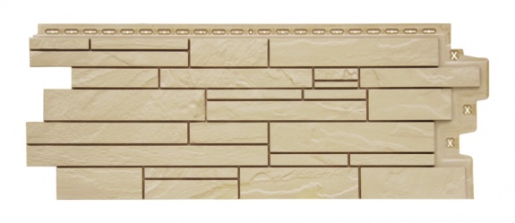 Фасадные панели GL СКАЛА, Classic бежевый