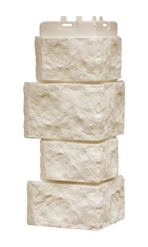 УГОЛ GL, ДИКИЙ КАМЕНЬ Classic молочный