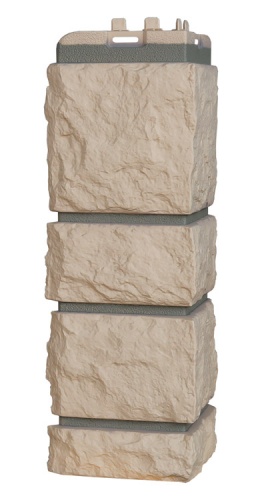 УГОЛ GL, КАМЕЛОТ Design бежевый со швом RAL 7006