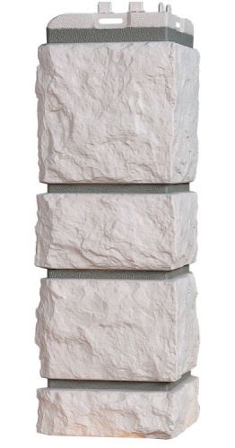 УГОЛ GL, КАМЕЛОТ Design молочный со швом RAL 7006