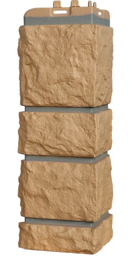 УГОЛ GL, КАМЕЛОТ Design песочный со швом RAL 7006