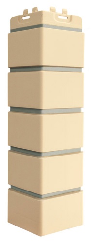 УГОЛ GL, КЛИНКЕРНЫЙ КИРПИЧ, Design бежевый со швом RAL 7006