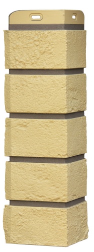 УГОЛ GL, СОСТАРЕННЫЙ КИРПИЧ, Design Plus ваниль с темно-бежевым швом