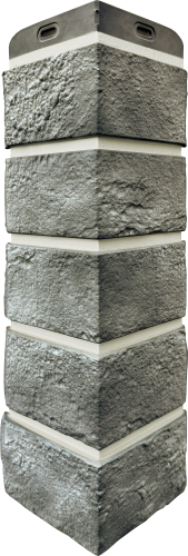 УГОЛ GL, СОСТАРЕННЫЙ КИРПИЧ, Design Plus гранит с белым швом