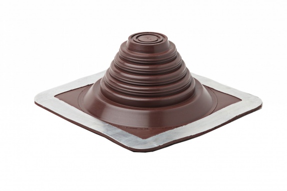 Проходной элемент MF прямой №3 коричневый (6-102мм) +240 силиконовый