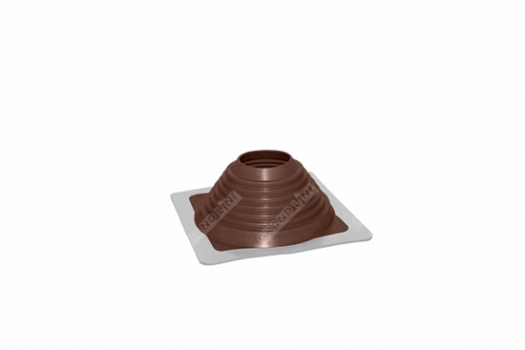 Проходной элемент MF прямой №6 коричневый (127-228мм) +240 силиконовый