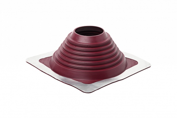 Проходной элемент MF прямой №6 красный (127-228мм) +240 силиконовый