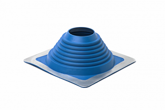 Проходной элемент MF прямой №6 синий (127-228мм) +240 силиконовый