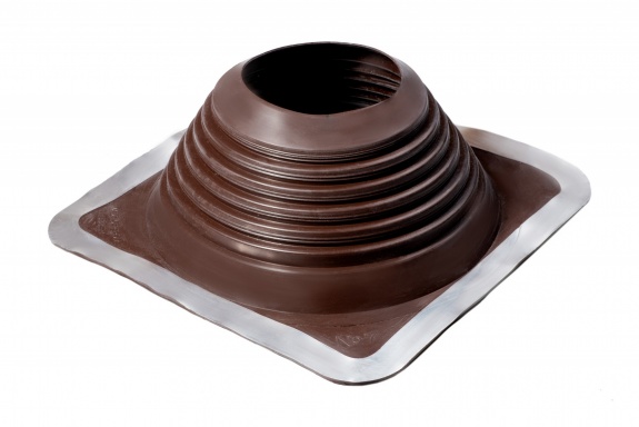 Проходной элемент MF прямой №7 коричневый (152-280мм) +240 силиконовый