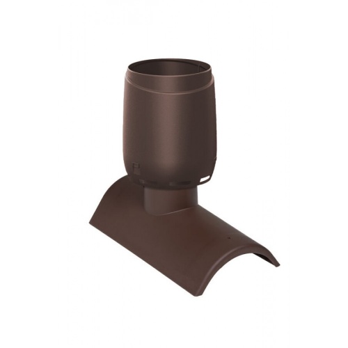 Коньковый вентиль Vilpe H-T Flow для черепицы коричневый