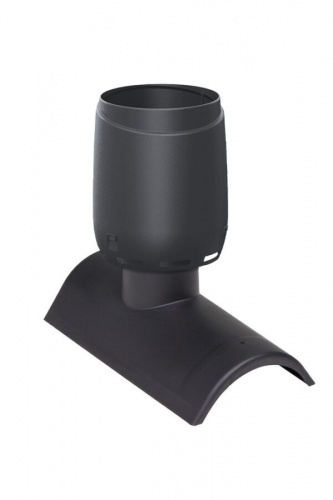 Коньковый вентиль Vilpe H-T Flow для черепицы черный