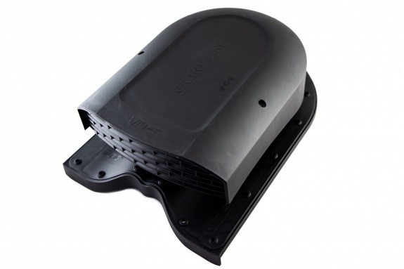 Кровельный вентиль Kvinta (Nera) Grand Line - KTV черный