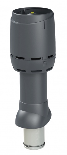 FLOW 125/160/700 ИЗ вент.выход серый