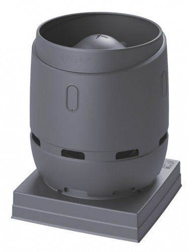 FLOW 400S 2XL вент. выход + основание 724x724 серый