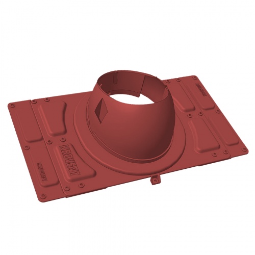 Доборный элемент к основ. Krovent Base-VT General красный