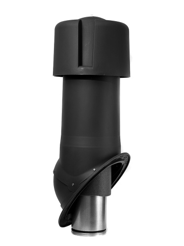 Krovent Seam 125is комплект вентиляции черный