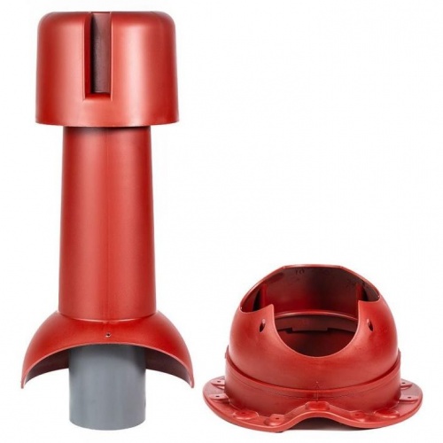 Krovent Wave 110is комплект вентиляции красный