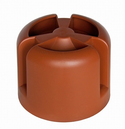 Колпак кровельный Krovent Hupcap 110 кирпичный