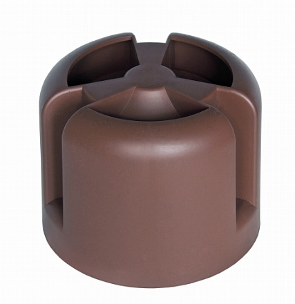 Колпак кровельный Krovent Hupcap 110 коричневый