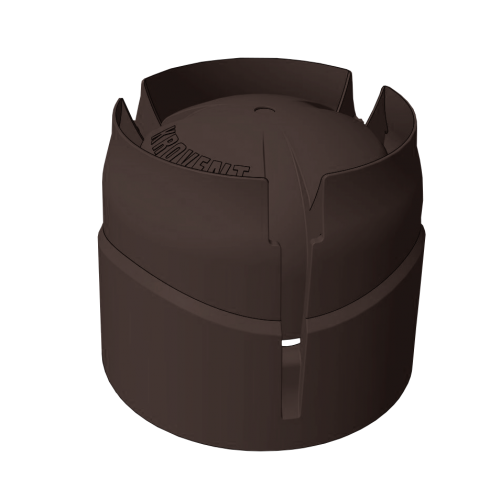 Колпак кровельный Krovent Hupcap 270 new коричневый