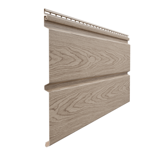 Сайдинг виниловый, под дерево, Docke Lux, Лиственница Брус, D6S, Сибирский