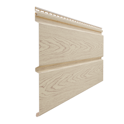 Сайдинг виниловый, под дерево, Docke Lux, Лиственница Брус, D6S, Камчатский