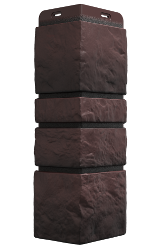 Угол наружный для фасадных панелей Docke Premium Burg, Темный