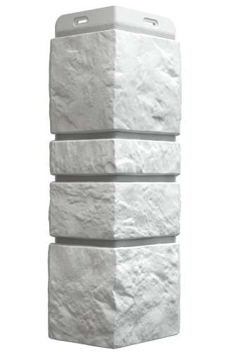 Угол наружный для фасадных панелей Docke Premium Burg, Платиновый