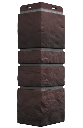 Угол наружный для фасадных панелей Docke Premium Burg, Земляной