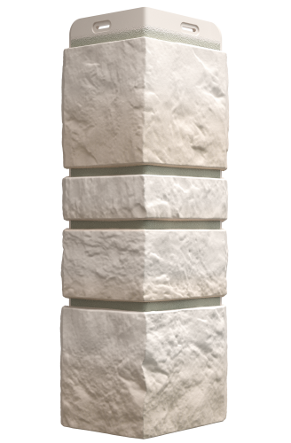 Угол наружный для фасадных панелей Docke Premium Burg, Белый