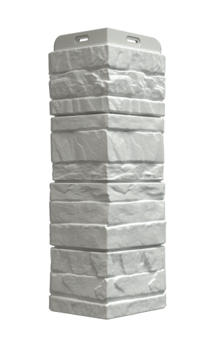 Угол наружный для фасадных панелей Docke Premium Stein, Молочный