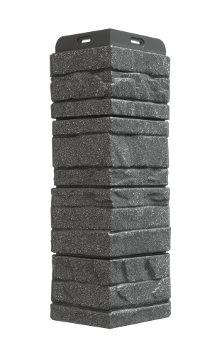 Угол наружный для фасадных панелей Docke Premium Stein, Антрацит