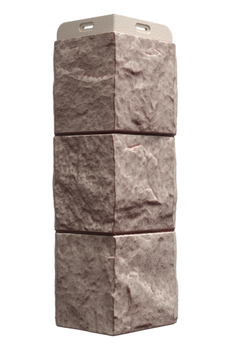 Угол наружный для фасадных панелей Docke Premium Fels, Перламутровый