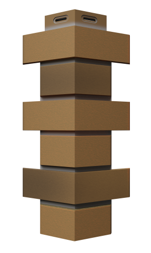 Угол наружный для фасадных панелей Docke Premium Flemish, Кофейный