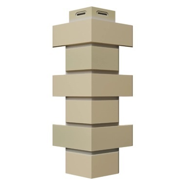 Угол наружный для фасадных панелей Docke Premium Flemish, Янтарь