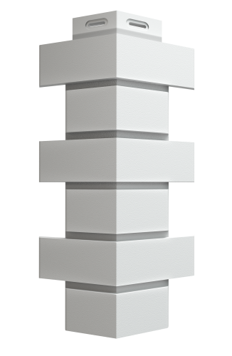 Угол наружный для фасадных панелей Docke Standard Флемиш, Белый