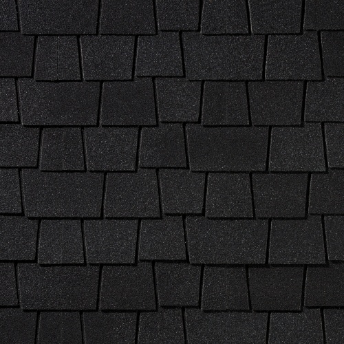 Гибкая черепица Quiet tile Timber Черное дерево