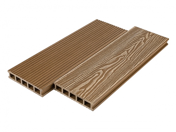 Террасная доска Deckart 165х32 мм Magnum Pro 3D-тиснение Орех 4м