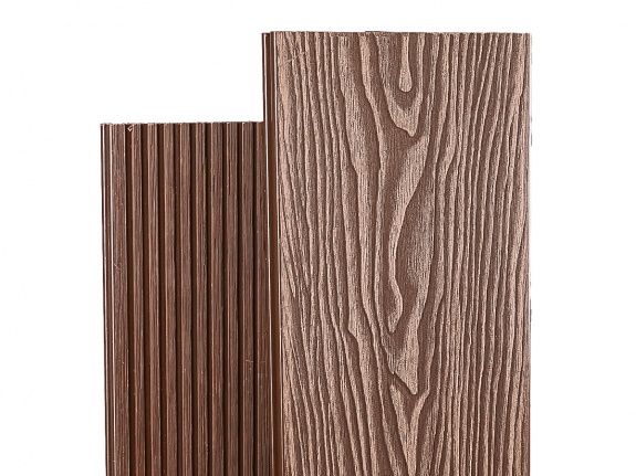 Террасная доска Deckart 165х32 мм Magnum Pro 3D-тиснение Махагон 4м